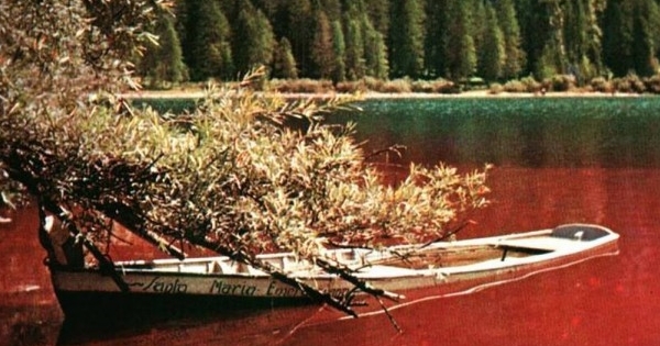 lago di tovel rosso
