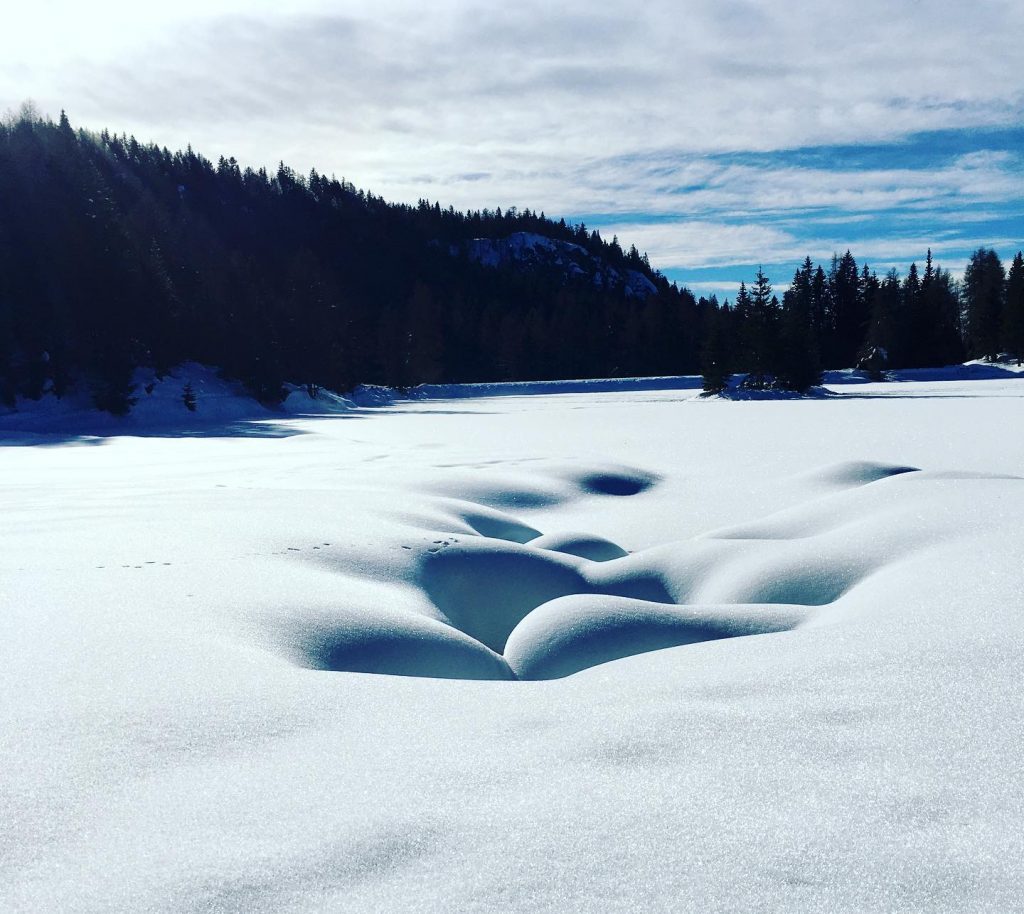 lago di tret marika-neve